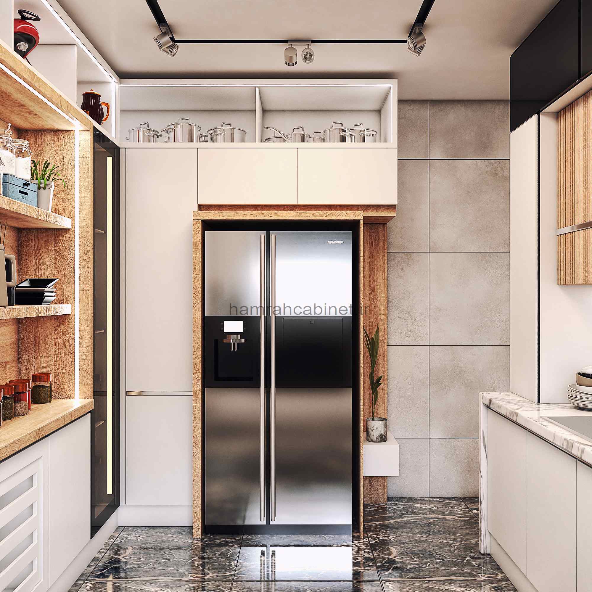 کابینت مدرن ژورنالی87